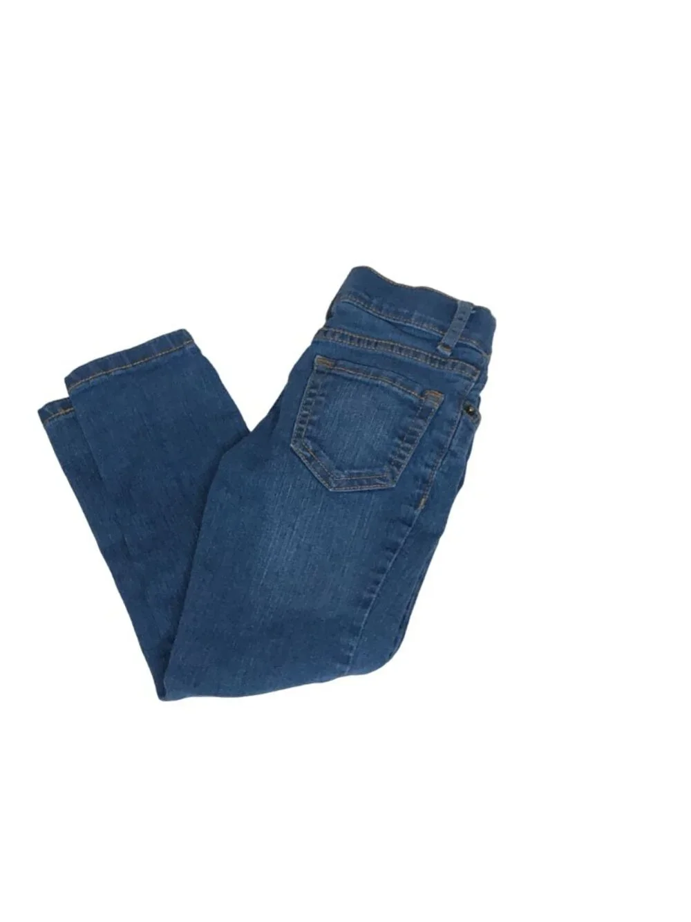 The Children's Place Jeans Girls 5 Super Skinny Adjustable Waist Medium Wash EUC